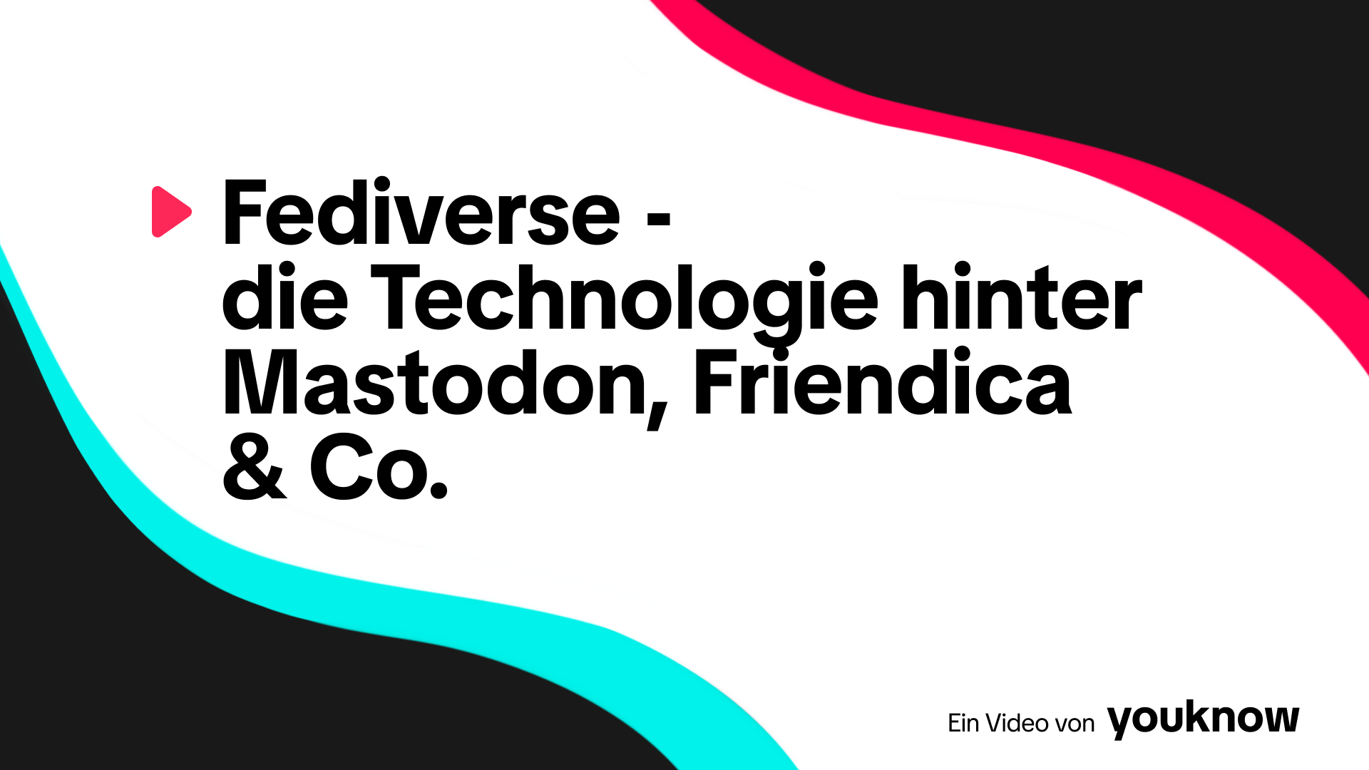 Fediverse - die Technologie hinter Mastodon, Friendica & Co.