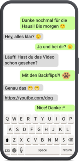 Whatsapp-Bildschirm